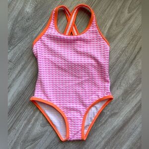 Zara girls once piece swimsuit